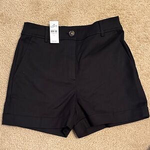 LOFT High Waist Black Women's Shorts